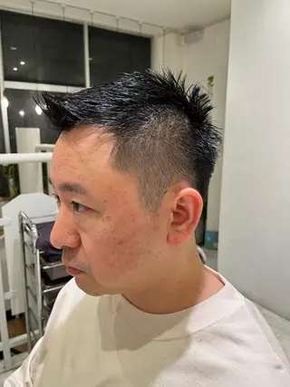 メンズ シシヘアー メイのヘアスタイル