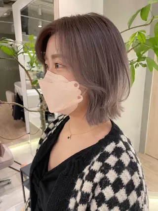 ショート 銀座／レイヤーカット 🤍内野すみれのヘアスタイル