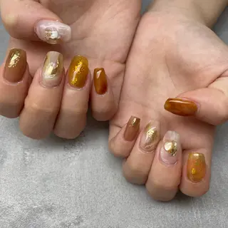 ネイル ニュアンス🌿‬ Aivy./アイビーのネイルデザイン