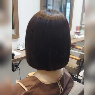 ショート カラー あかね☆ヘアアレンジ /ボブ/縮毛矯正のヘアスタイル