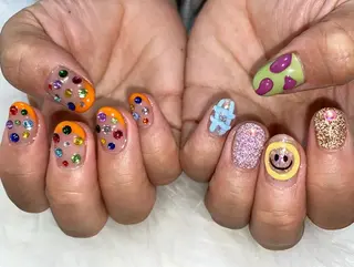 ショート P. nailのネイルデザイン