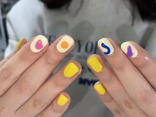 ネイル 🤎mini 🤍可愛らしいネイルのネイルデザイン