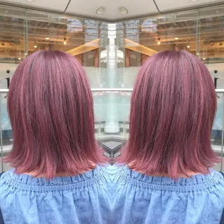 ショート カラー 青木 茂樹⭐️ 透明感カラーのヘアスタイル