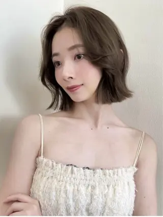 セミロング Côte所属・ショート/ボブカット ゆい/Côte表参道のヘアスタイル