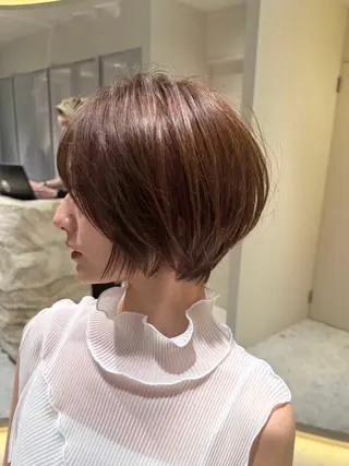 ショート 🎀透明感ブラウ ンshizuka🎀のヘアスタイル