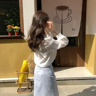 ロング カラー パーマ 🥣 hashi 🛋️のヘアスタイル