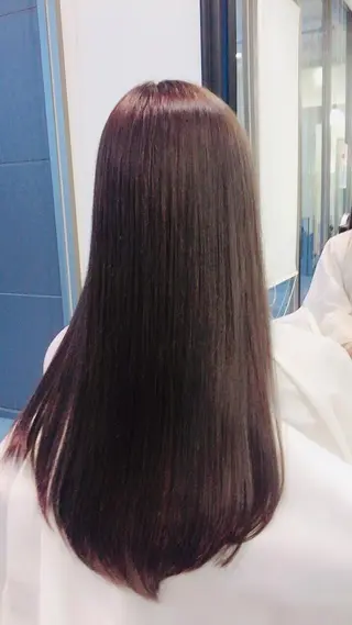 ロング カラー 阿久津 泰幸のヘアスタイル