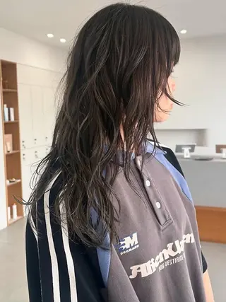 ロング カラー 安城/透明感カラー/ cocoa🐩🍀のヘアスタイル