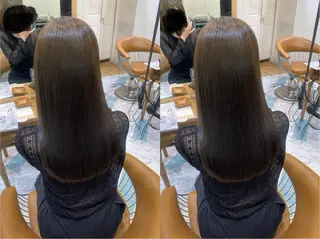 セミロング 池袋/ボブ/ボブ矯正 髪質改善/山本のヘアスタイル