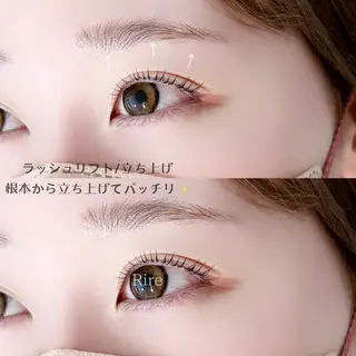 マツエク・マツパ Eye専門店 Rireのマツエク・マツパデザイン