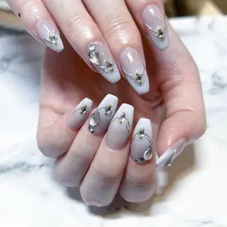 ネイル she nail studio所属・パラジェル/スカルプ Oerbaのネイルデザイン