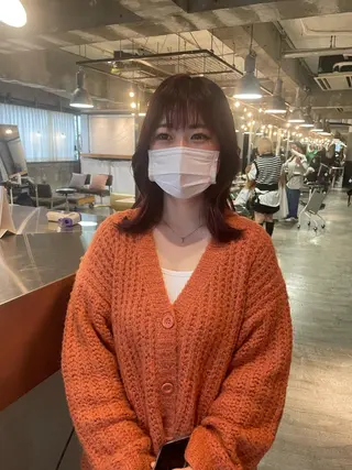 ミディアム カラー ショートカット募集中 /NAGISAのヘアスタイル