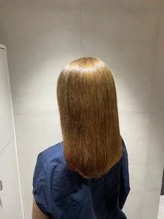 セミロング カラー 髪質改善資格保持者/ ナツミのヘアスタイル