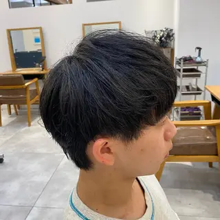 カラー パーマ ヘアアレンジ メンズ アイブロウ 🍒透明感カラー/ emiri🍒のヘアスタイル