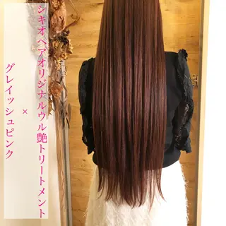 ロング カラー テトネ タカシのヘアスタイル