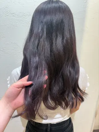 セミロング カラー ダブルカラーモデル募 集🎀Ririi🎀のヘアスタイル