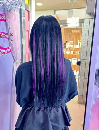 ロング TOY🐈‍⬛🎀 派手髪/地雷系のヘアスタイル