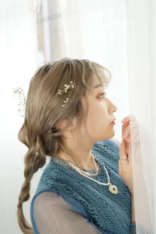 ミディアム カラー ボブ/レイヤー /河内温太のヘアスタイル