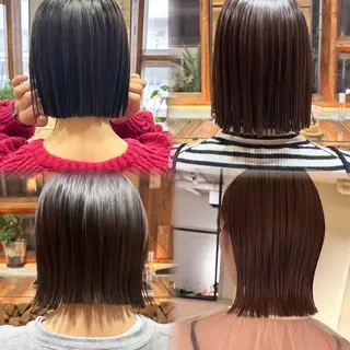 ミディアム カラー ⌇🌹透明感カラー 🌹ᴍᴇɢᴜᴍɪ ⌇のヘアスタイル