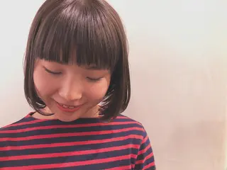 ショート カラー 土屋かすみ✁︎. ꙳ 姫カットのヘアスタイル