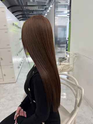 ロング カラー ブリーチなし🤍透明 感カラー🤍しゅうじのヘアスタイル