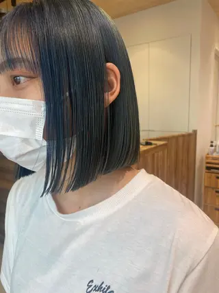 ショート カラー パーマ指名No1 /namiのヘアスタイル