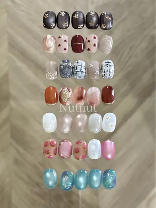 ネイル NutNut 原宿/北参道【ナットナット】所属・清水 夏澪のネイルデザイン