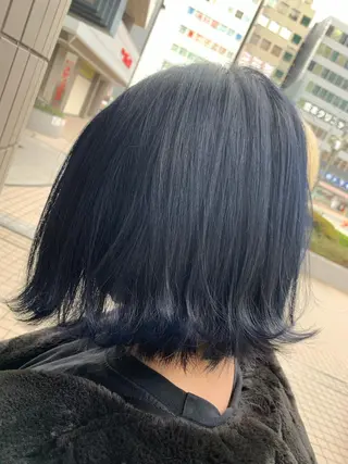 ミディアム Zina天王寺 CHIAKIのヘアスタイル