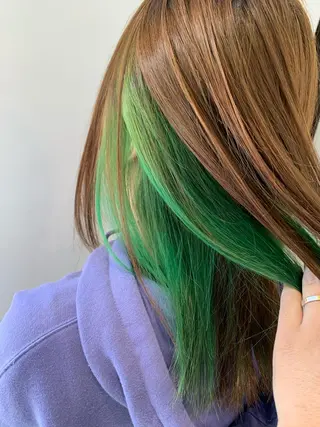 ミディアム 竹井 寛喜のヘアスタイル