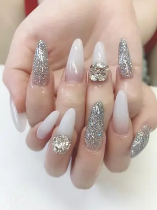 ロング JNA認定講師🌸 RIEのネイルデザイン