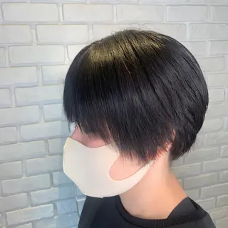 ショート 髪質改善/縮毛矯正 艶カラー/珠聡のヘアスタイル
