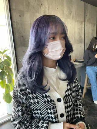 カラー olume(オルメ)所属・山田隆成/韓国カット バレ、ハイライト得意のヘアスタイル