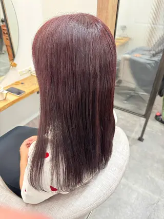 セミロング カラー Nagisa ナギサのヘアスタイル