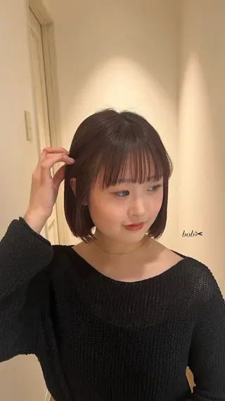 ショート CLIQUE　有木 七虹のヘアスタイル