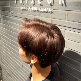 ミディアム カラー ヘアアレンジ メンズ FRISEUR/山本 美芽のヘアスタイル