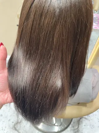 セミロング カラー 韓国ヘア/髪質改善 /Harunaのヘアスタイル