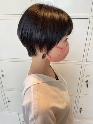 ショート 鶴岡で縮毛矯正なら お任せ！ハヤシナオミのヘアスタイル