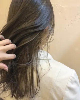 セミロング カラー luve heart's And Be  minamisemba所属・脇坂 佳世の眉毛・アイブロウイメージ