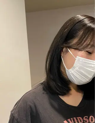 ミディアム カラー MIYUU OTANIのヘアスタイル