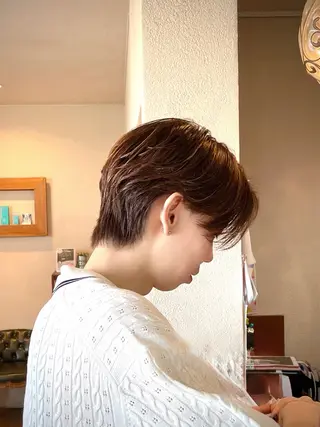 ミディアム marl所属・韓国ヘア/毛流れヘア 🇰🇷 花田 真のヘアスタイル