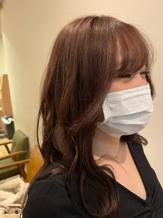 ミディアム カラー ETOWA shinjuku所属・小顔似合わせ提案/ レイヤー/川澄かずまのヘアスタイル