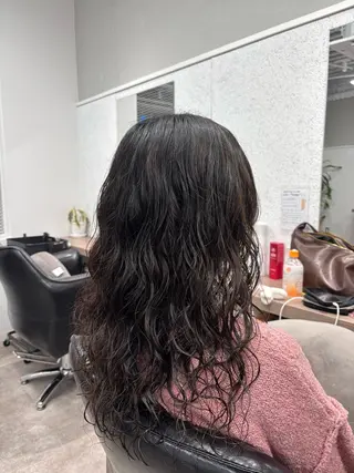 ロング ボブ/透明感カラー/ 髪質改善/🌙/ルナのヘアスタイル