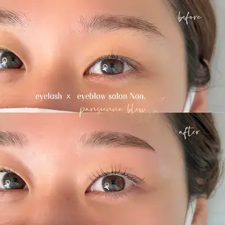 マツエク・マツパ eyelash ×  eyebrow salon Non.所属・Non. NANASEのマツエク・マツパデザイン