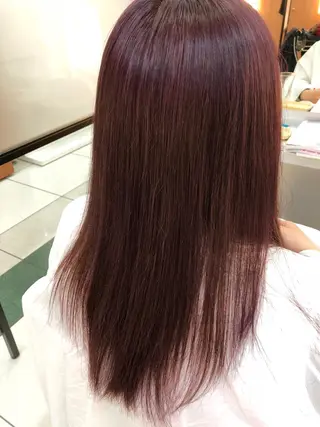 ロング カラー ナカタケ ユウのヘアスタイル