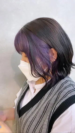 ミディアム カラー HARE &nail ☪️remiのヘアスタイル
