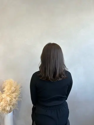 ミディアム カラー 暖色･似合わせカラー (廣石沙英🎀)のヘアスタイル