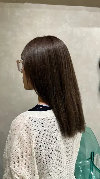 セミロング カラー 新宿/アシスタント AiNAのヘアスタイル