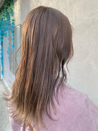 ロング カラー ヘアアレンジ Design Color🐰アユミのヘアスタイル