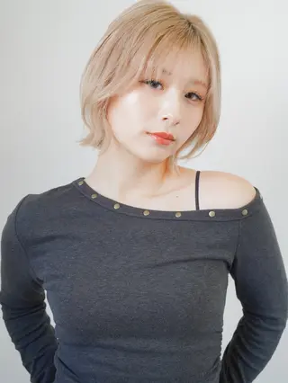 ミディアム 縮毛矯正/パーマ /艶髪/赤松❄️のヘアスタイル