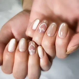 ネイル &.nail/ ニュアンス/持込み可のネイルデザイン